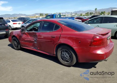 2004 Pontiac Grand Prix Gt z USA, uszkodzony, nr VIN 2G2WP522941127541